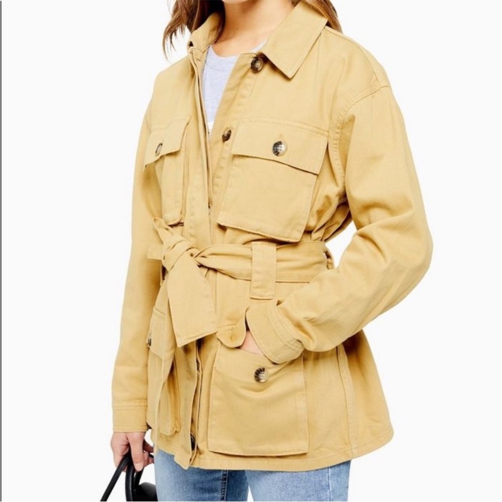 TOPSHOP EU PETITE XSMALL SHACKET NWT